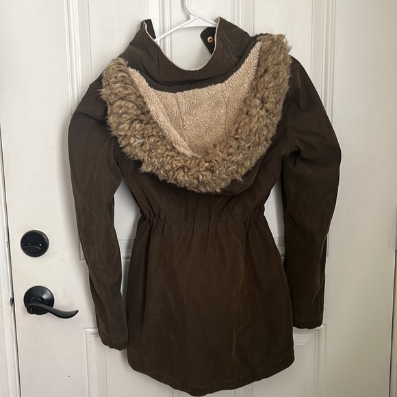 Olive green Nautica XS Winter coat - Picture 3 of 4